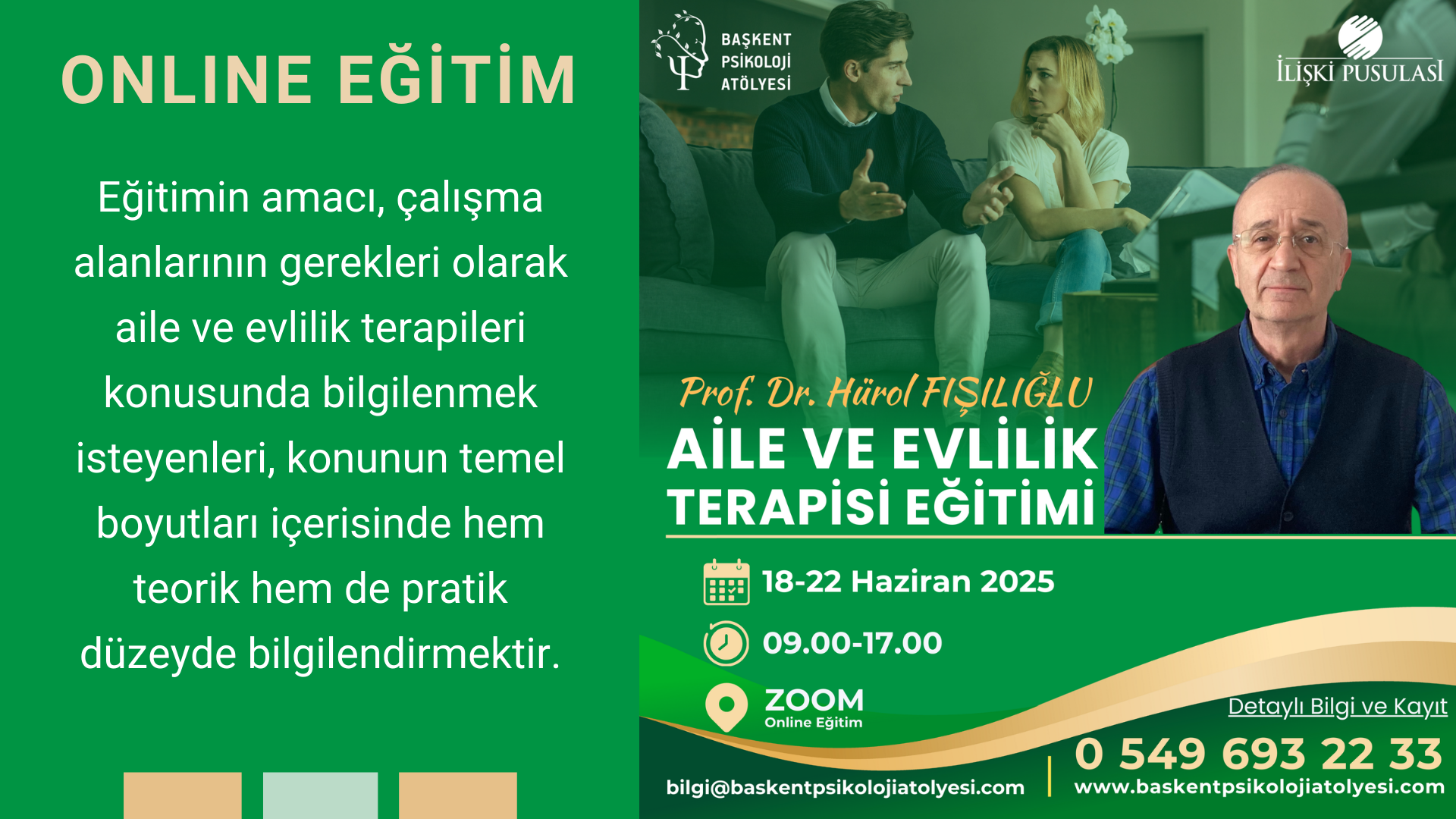 Aile ve Evlilik Terapisi Eğitimi 